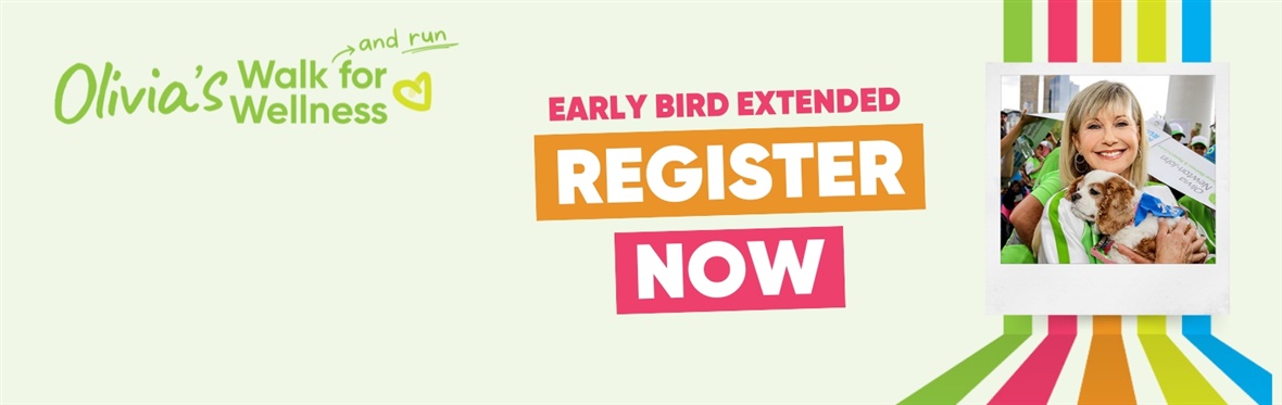 Olivia's Walk and Run for Wellness | Early bird extended | Register now